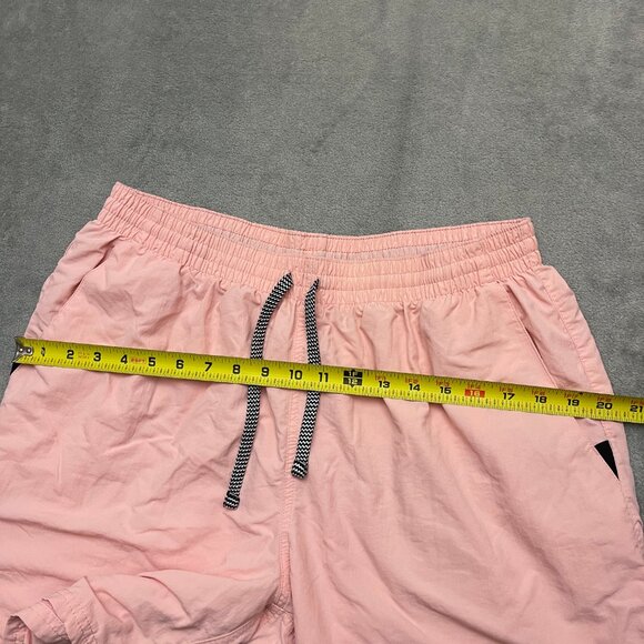 Nike Solid Icon Volley Swim Shorts Coral Pink Mens Size XL 5" Inseam Pockets - Picture 5 of 11